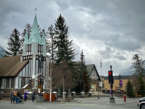 St. Paul's Presbyterian Church, Banff, Alberta, Canada  ©  Sharon Hahn Darlin