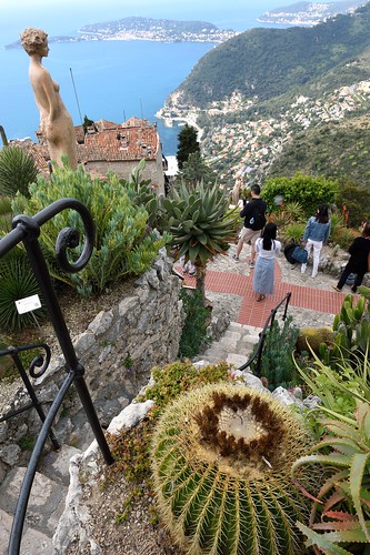 View from Jardin Exotique in `Eze Village on the French Riviera ©  Tim Adams