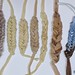 Herringbone Chains Yarn Tests