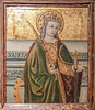 Sant Baldiri. (Pintura sobre fusta. Atribuït a Joan de Borgonya. S. XVI). Monestir de Sant Joan de les Abadesses, Ripollès, Catalunya.