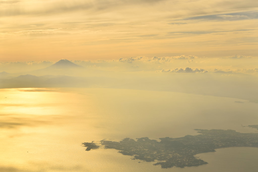 : Aerial Mount Fuji