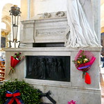 Tombeau de Vincenzo Bellini (1801-1835), cthédrale Sant'Agata, piazza del Duomo, Catane, Sicile, Italie.