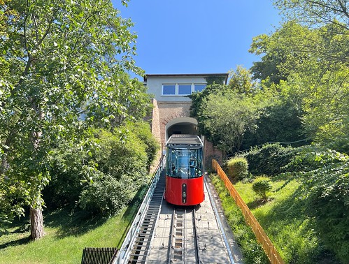 Schlossbergbahn / Schlossbergbahn (funicular railway), Graz, Austria ©  Sharon Hahn Darlin