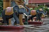 Elephant Temple Statues, Phnom Penh, Cambodia.
