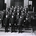 Faculty and [class?] of student officers, Army Medical School, Session 1901