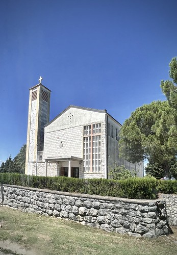 Crkva Krista Kralja (Church of Christ the King), Citluk, Bosnia and Herzegovina (July 31, 2022) ©  Sharon Hahn Darlin