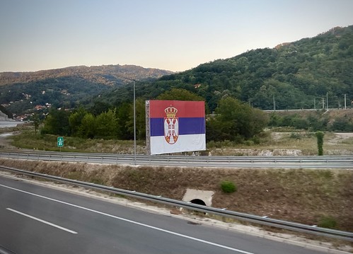 Serbian flag ©  Sharon Hahn Darlin