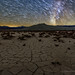 Milky Way Setting Over Sand Dunes