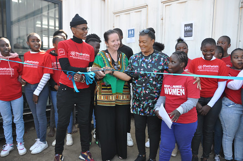 AHF x Ntethelelo Foundation “Safe Spaces”  Ribbon-cutting Ceremony