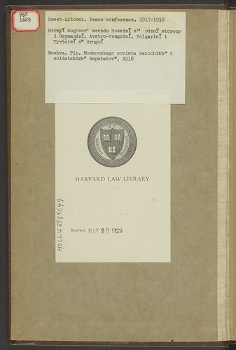 ' ' -   - (1917-1918) (1918) [Harvard University] 0002 ©  Alexander Volok