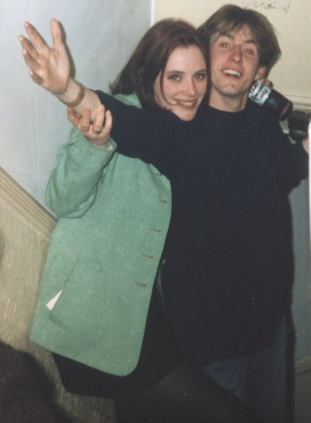 : 1993. Christian Savill and Rachel Goswell at the house party where most of the budget went for the Alison video