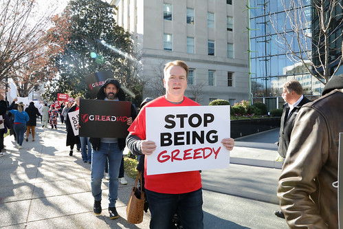 2022 AHF WAD Gilead protest - Washington, DC - 12/1/22