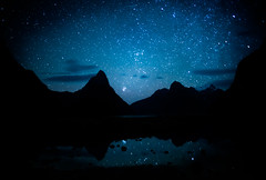 Milford Sound Under Stars