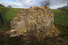 Fotheringhay Castle, Northants - the only bit of stone that is left