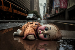 wet doll