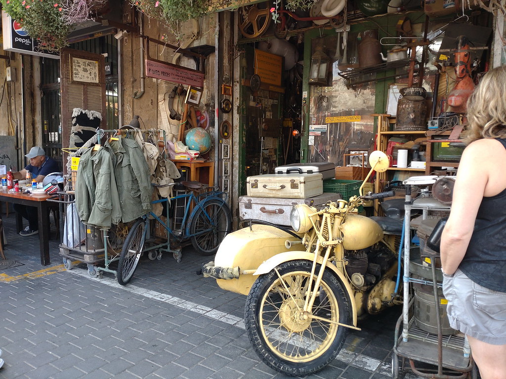 фото: Блошиный рынок в Яффо