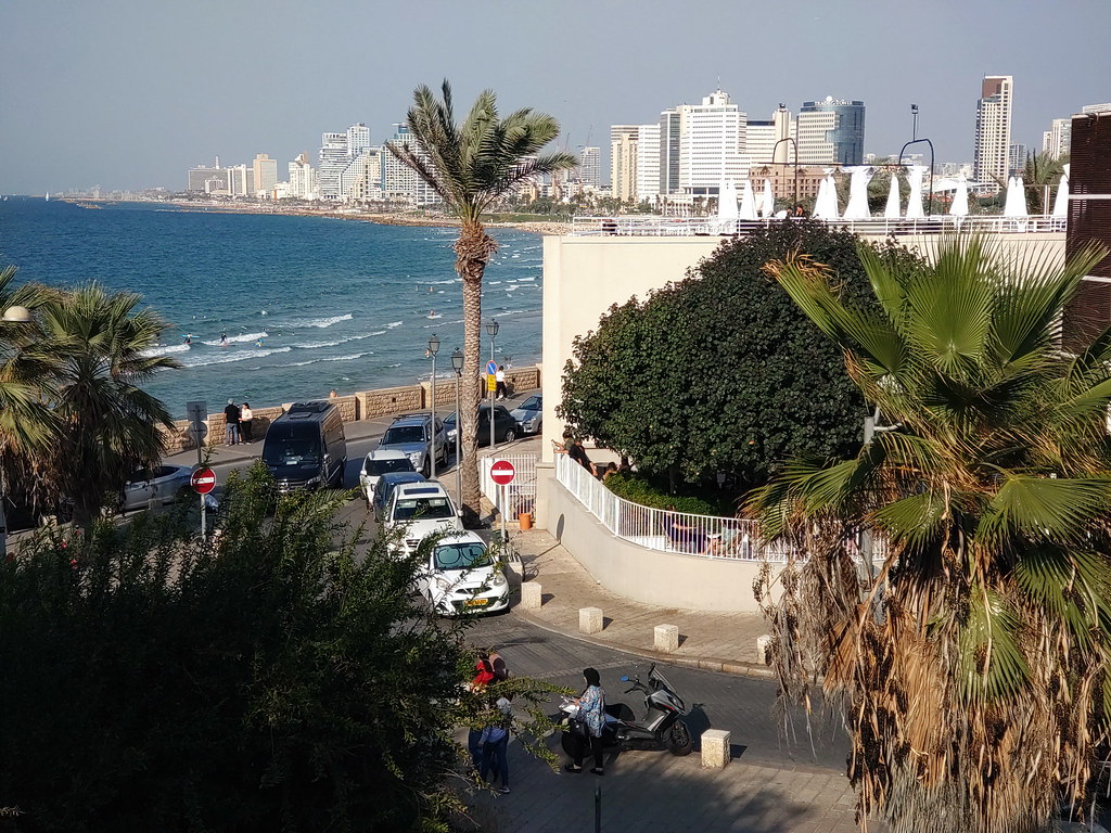 фото: Вид на Средиземное море в Яффо