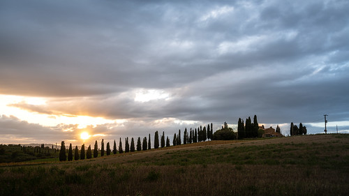 Sunset in Tuscany ©  kuhnmi