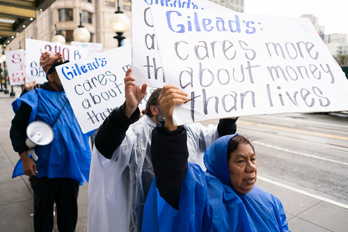 Gilead Protest in San Francisco: 1/9/23