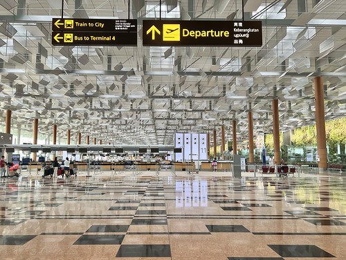 Changi Airport, Singapore ©  Sharon Hahn Darlin