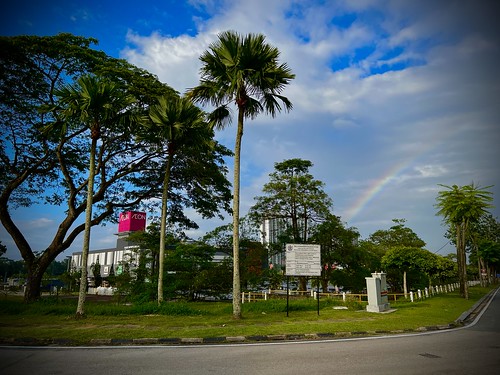 Aeon Mall and a rainbow, Bukit Indah, Johor Bahru, Johor, Malaysia ©  Sharon Hahn Darlin