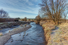 River Devon on a frosty morning