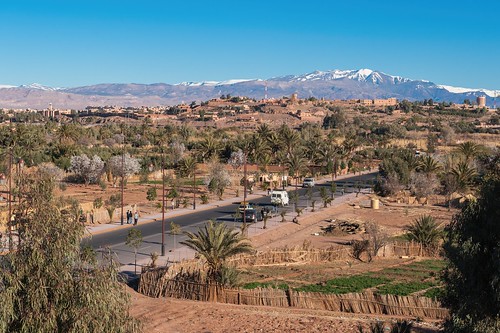 Ouarzazate in February