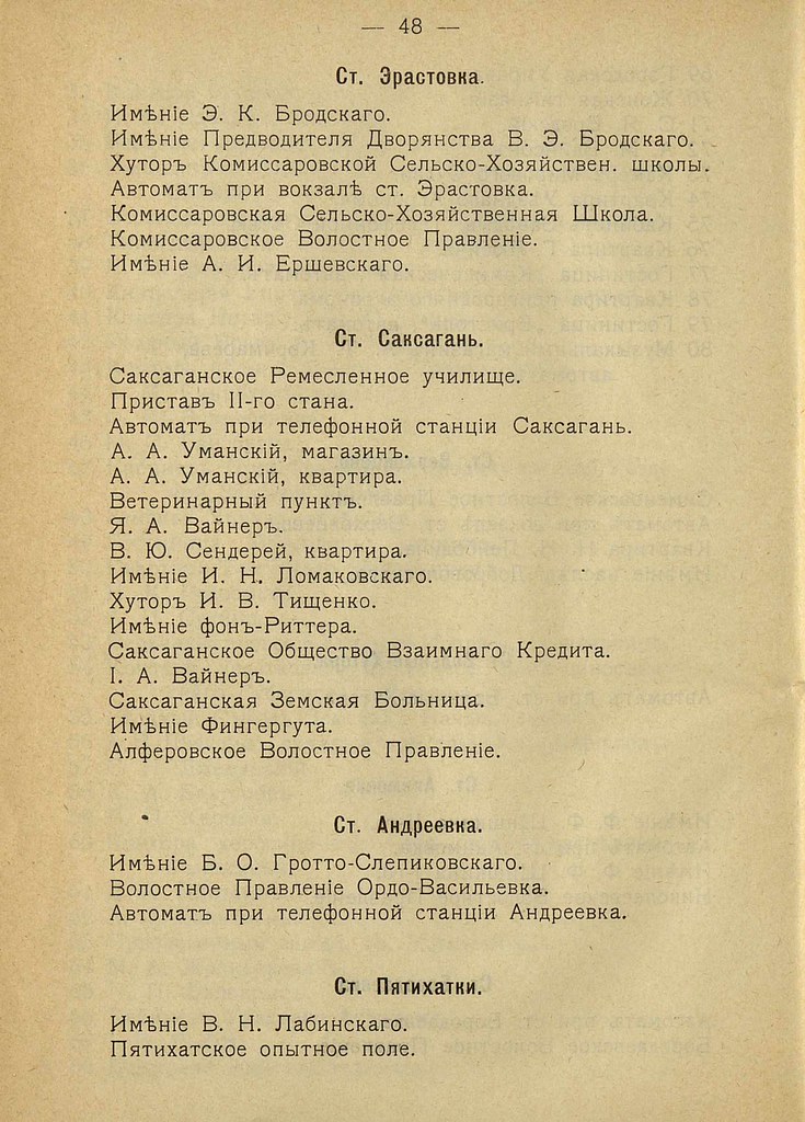 фото: Правила пользования Екатеринославской Уездной Земской Телефонной Сетью (1916) 0058 [RusNEB] 048