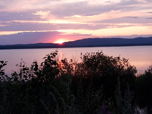 Вид озера Иртяш на закате в Озёрске 2019-07-10 02 ©  ArtVasPhotos29
