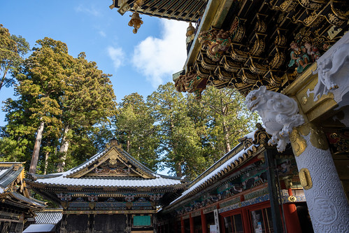 Winter Nikko shrine ©  Raita Futo