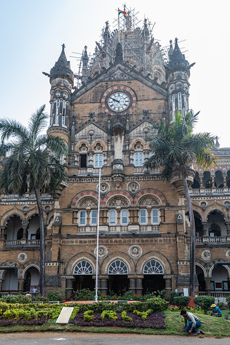 Chhatrapati Shivaji Terminus, Mumbai ©  Ninara