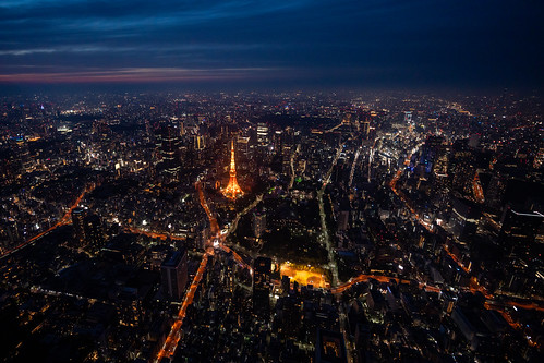 Tokyo Tower aerial ©  Raita Futo