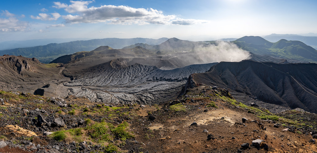 : Aso Volcano Panorama