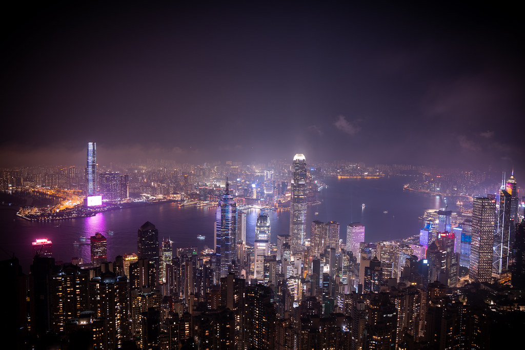: Night Hong Kong