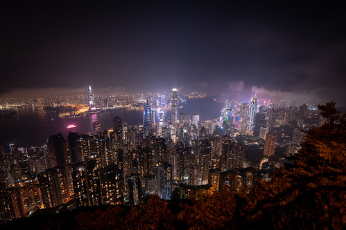 Hong Kong view from Hong Kong view from Victoria Peak ©  Raita Futo