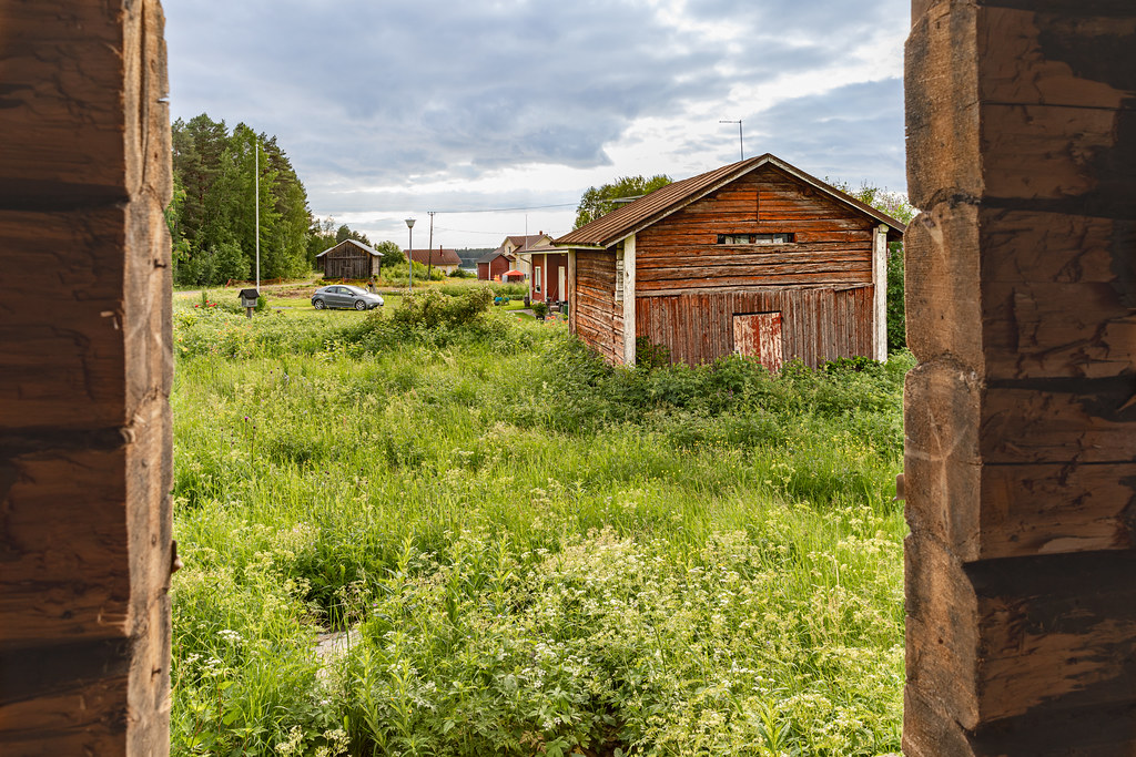 : A village in the countryside, Northern Finland