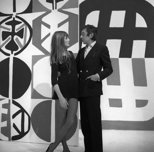 Serge Gainsbourg et Jane Birkin 1969 ©  deepskyobject