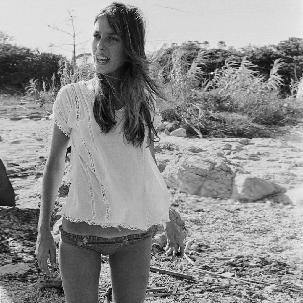 : Jane Birkin, Saint-Tropez, August 1971