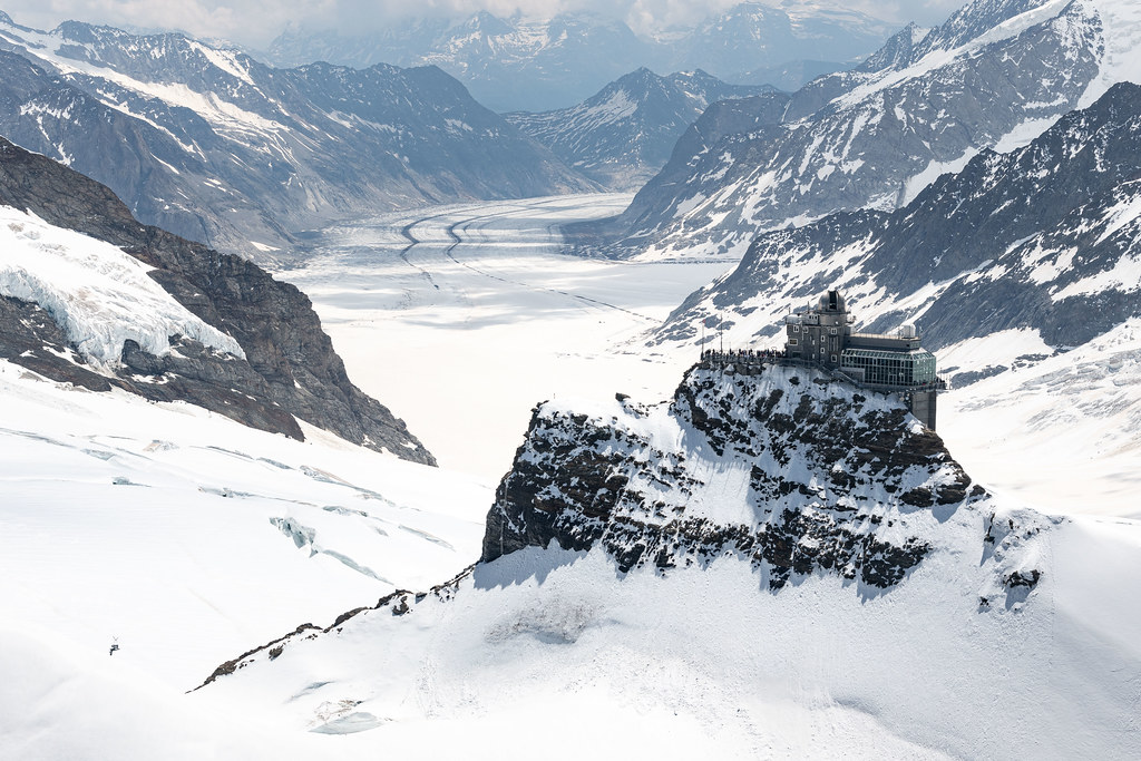: Jungfraujoch Aerial View