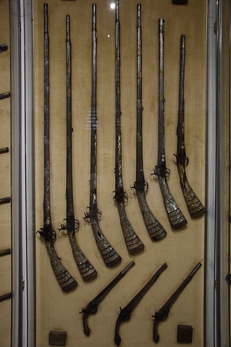 Long barrel rifles 18-19 centuries ©  Anna Novikova