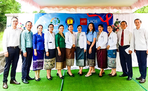 AHF Laos - Drop-In Center Opening 2023