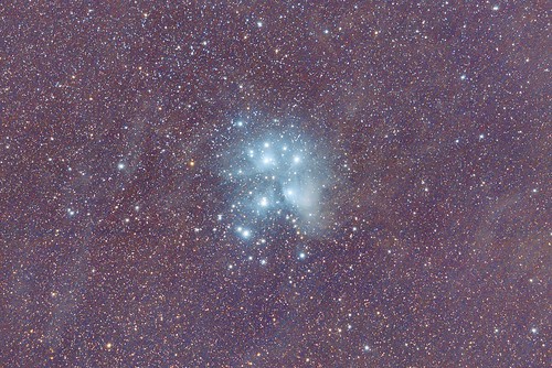 Pleiades star cluster, M45 ©  Dmitry Kolesnikov