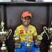 Arya with KYC medals and trophies