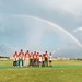 Rainbow over KYC ground