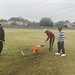 Volunteers helping to upkeep the ground