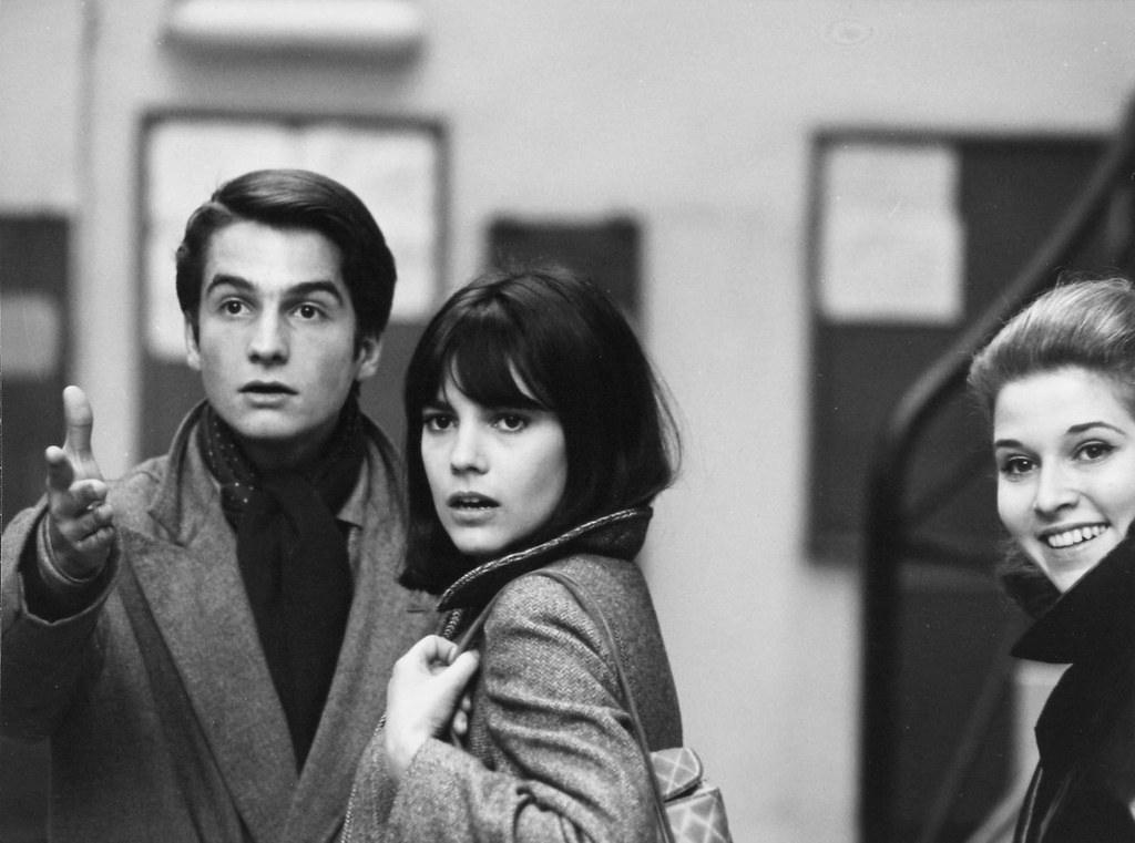 : Chantal Goya, Catherine-Isabelle Duport, Jean-Pierre L'eaud @ Masculin f'eminin [-] (Jean-Luc Godard, 1966)