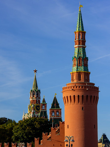 Towers of Kremlin ©  kishjar?