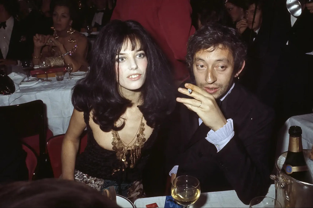 : Jane Birkin et Serge Gainsbourg Paris - le 10 d'ecembre 1969 au Lido Jean-Claude Deutsch Georges Mellet Paris Match