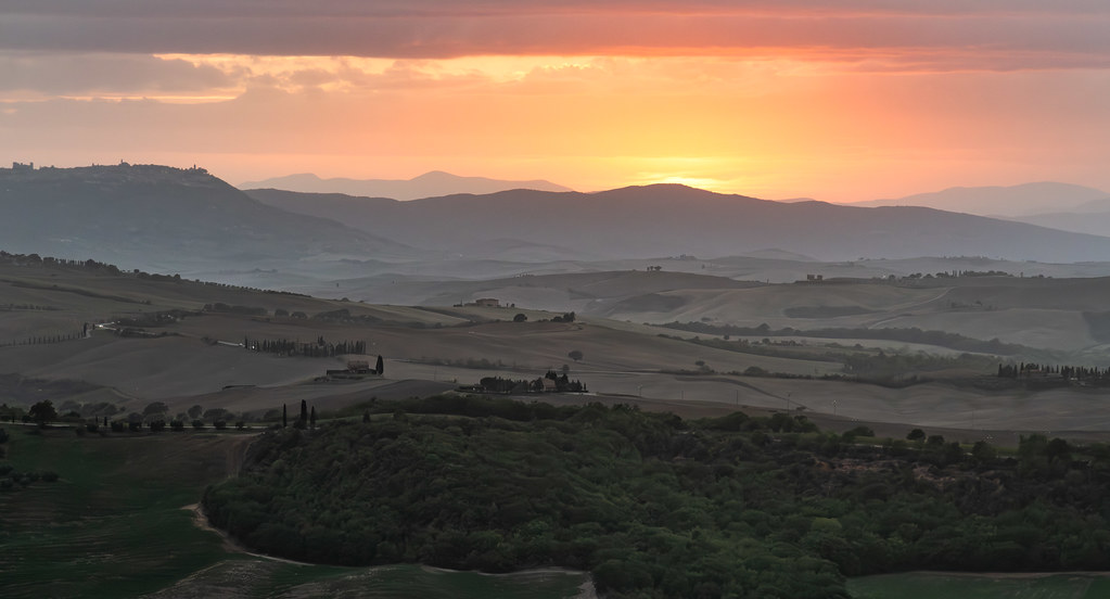 : Tuscany right after Sunset