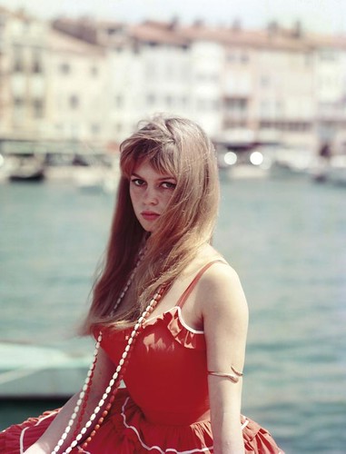 Brigitte Bardot in Saint-Tropez, France, 1950s ©  deepskyobject